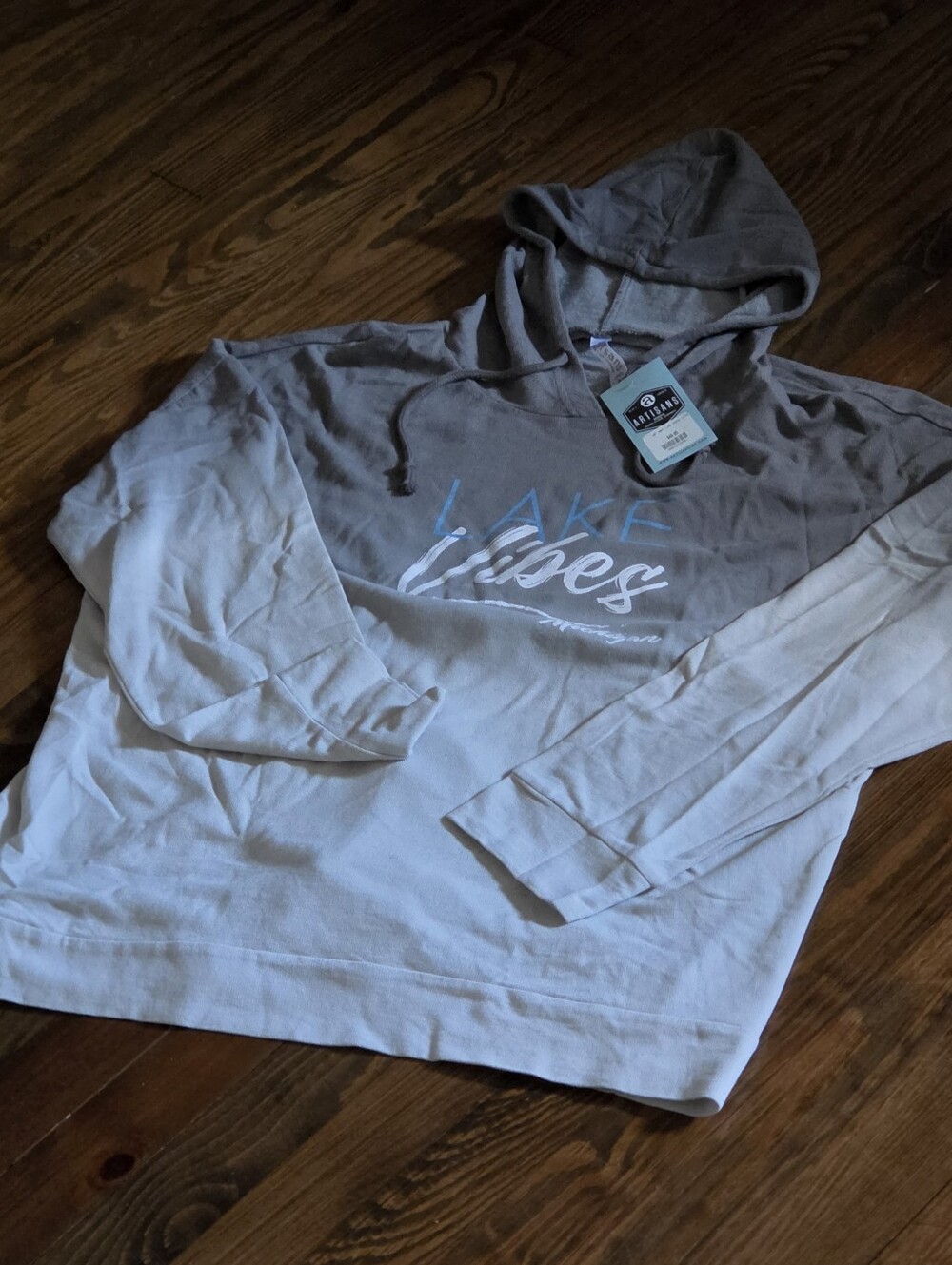 New XL Hooded Michigan Pullover (New)